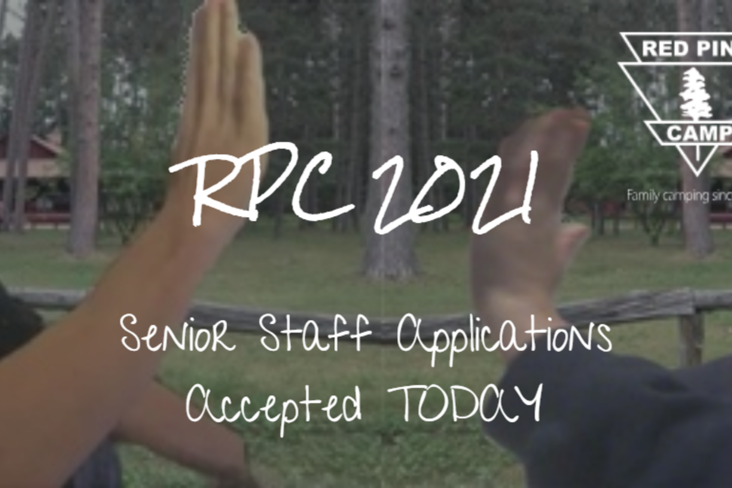 Senior Staff Applications accepted today